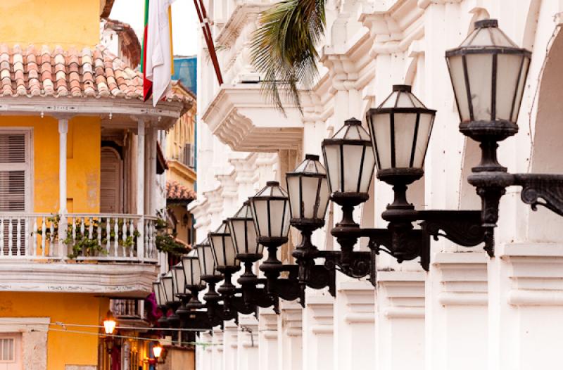 Plaza de la Proclamacion, Cartagena, Bolivar, Colo...