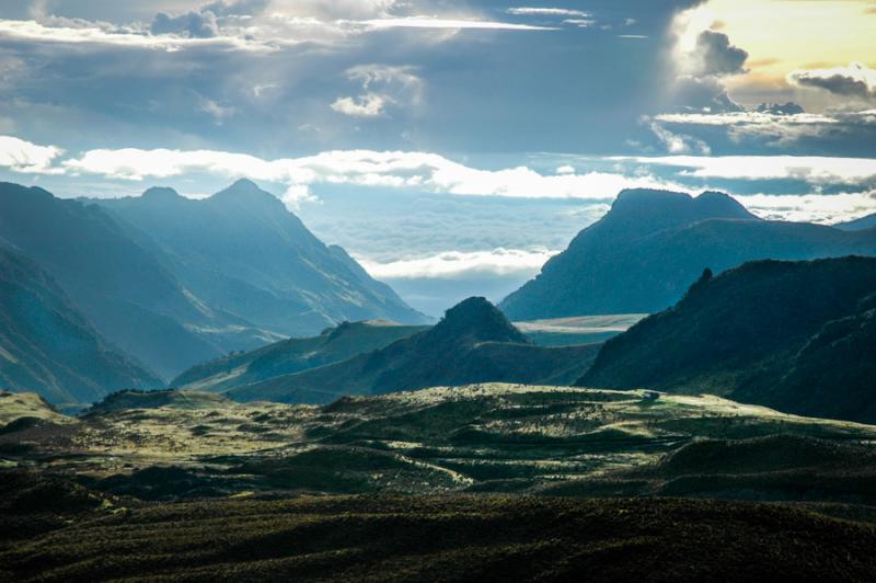 Paisaje de Manizales, Caldas, Colombia