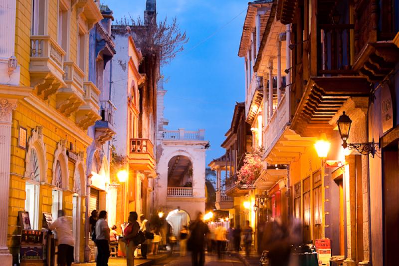 Ciudad Amurallada, Cartagena, Bolivar, Colombia