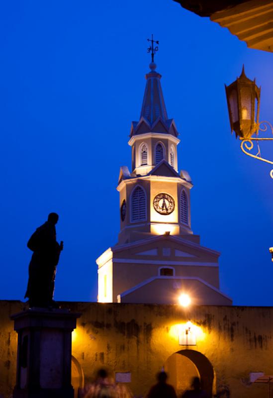 Torre del Reloj, Cartagena, Bolivar, Colombia