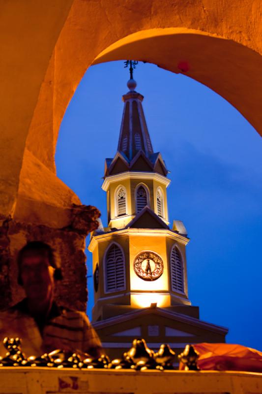 Torre del Reloj, Cartagena, Bolivar, Colombia