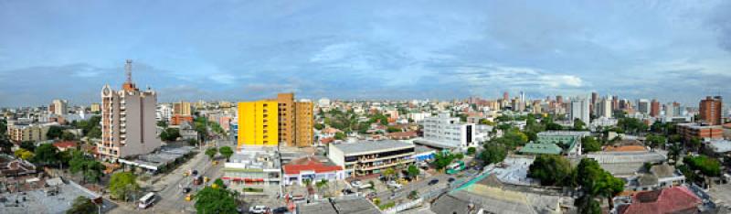 Panoramica de la Ciudad de Barranquilla, Atlantico...