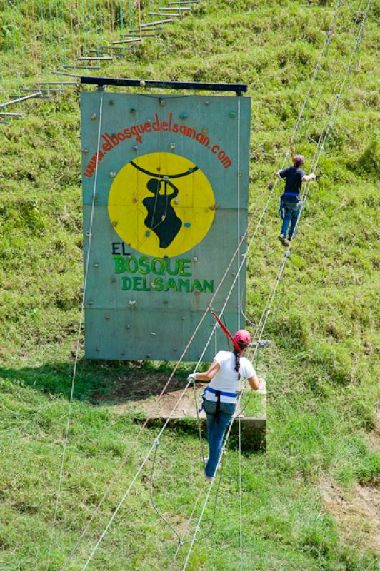 Puente de Equilibrio, Eje Cafetero, Quindio, Armen...