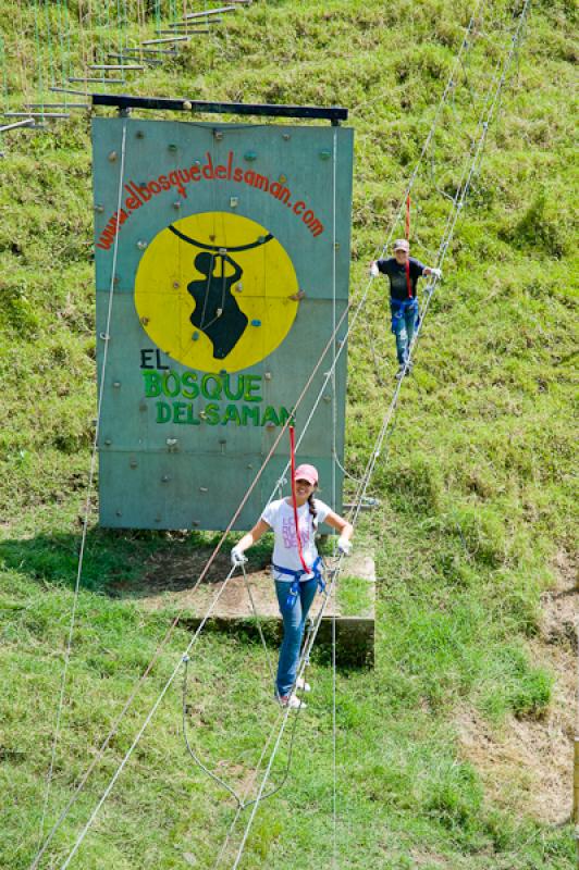 Puente de Equilibrio, Eje Cafetero, Quindio, Armen...