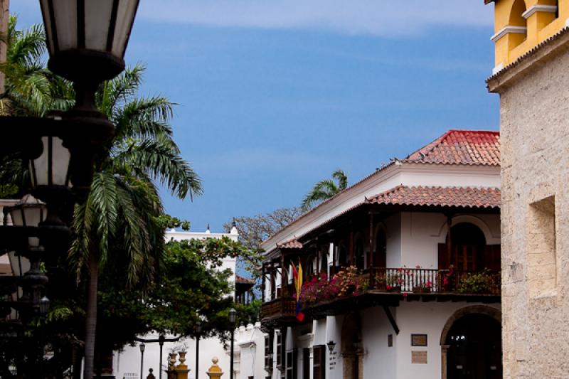 Plaza de la Proclamacion, Cartagena, Bolivar, Colo...