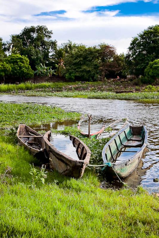 Canoas en la Cienaga de Ayapel, Ayapel, Cordoba, C...