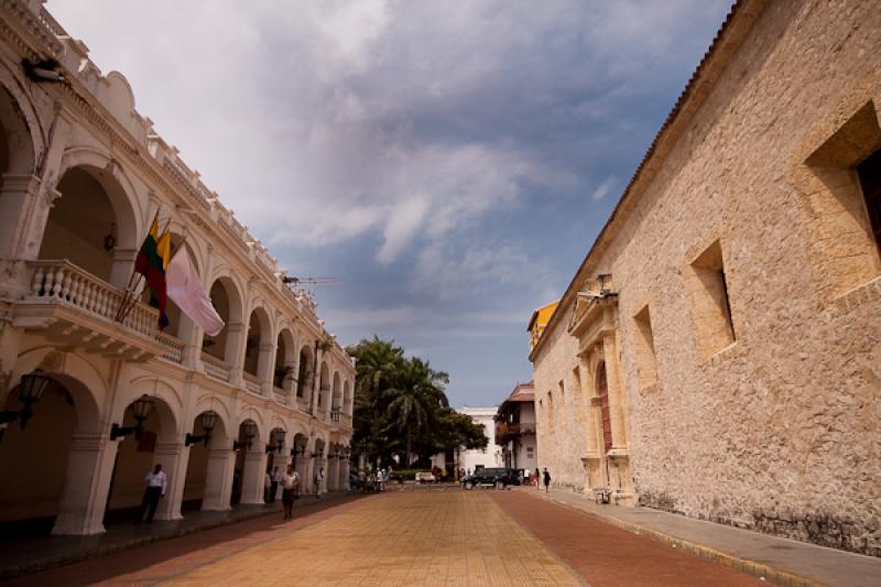 Plaza de la Proclamacion, Cartagena, Bolivar, Colo...