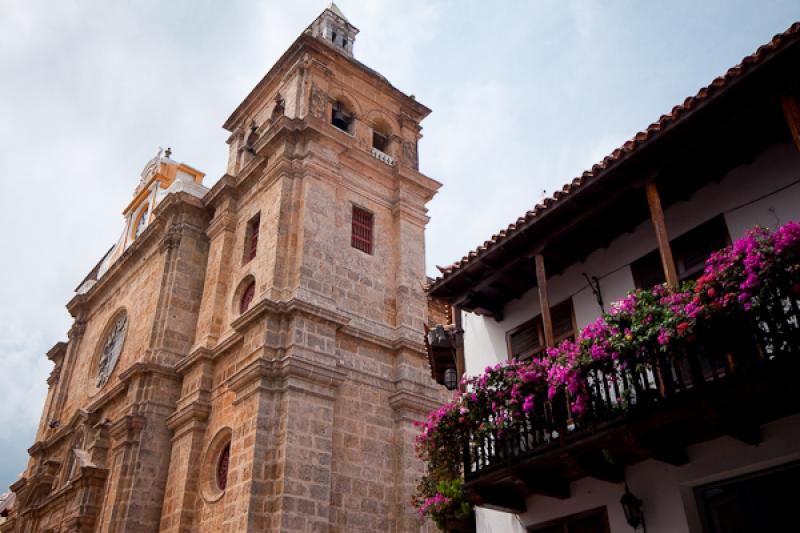 Iglesia y Convento San Pedro Claver, Cartagena, Bo...