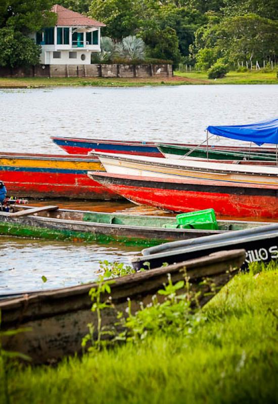 Canoas en la Cienaga de Ayapel, Ayapel, Cordoba, C...