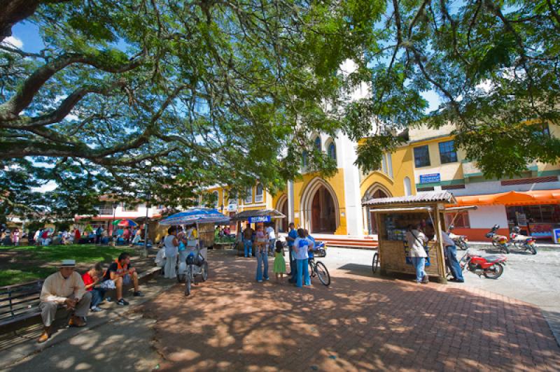 Plaza Principal, Alcala, Valle del Cauca, Colombia