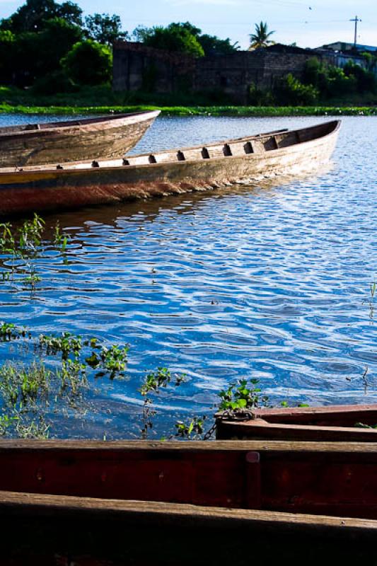 Canoas en la Cienaga de Ayapel, Ayapel, Cordoba, C...