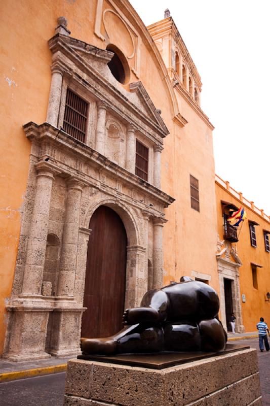 Iglesia de Santo Domingo, Cartagena, Bolivar, Colo...