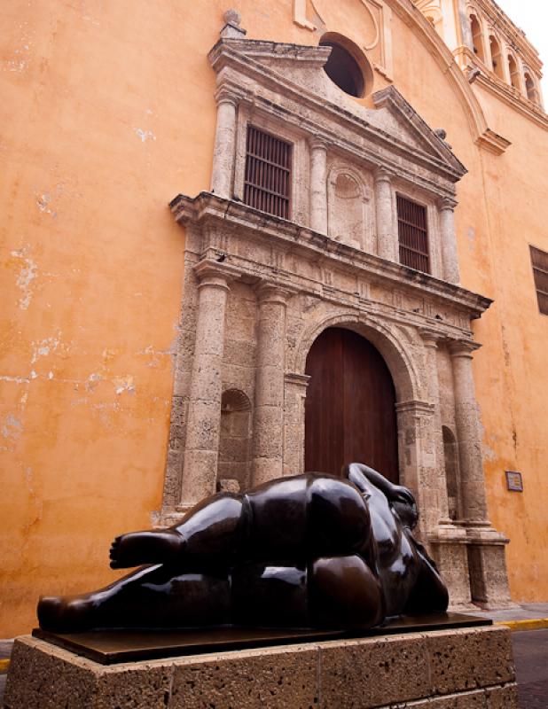 Iglesia de Santo Domingo, Cartagena, Bolivar, Colo...