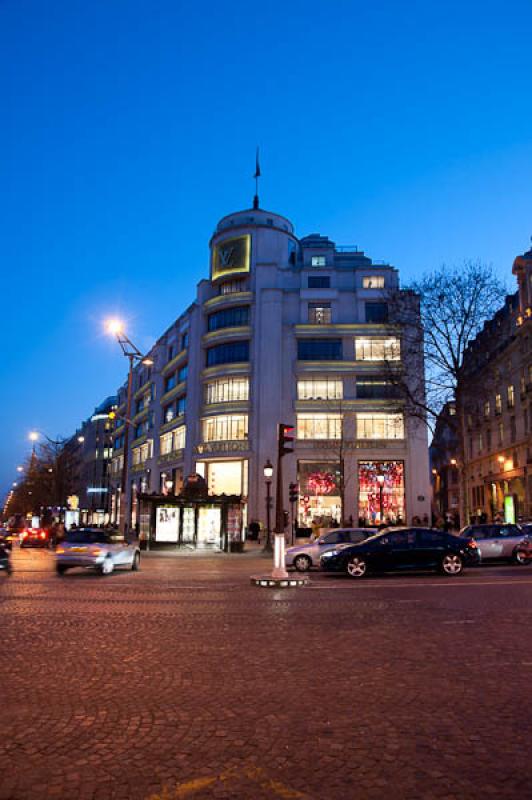 Avenida de los Campos Eliseos, Paris, Francia, Eur...