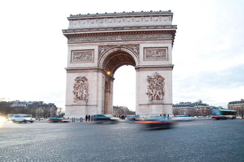 Arco de Triunfo, Paris, Francia, Europa Occidental