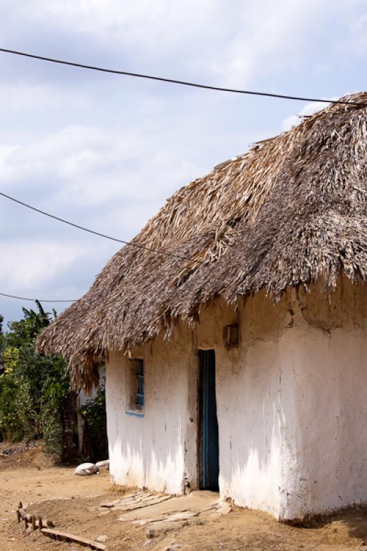 Vivienda Tradicional, San Basilio de Palenque, Mah...