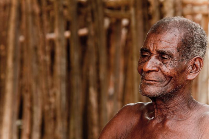 Hombre Afrocolombiano, San Basilio de Palenque, Ma...