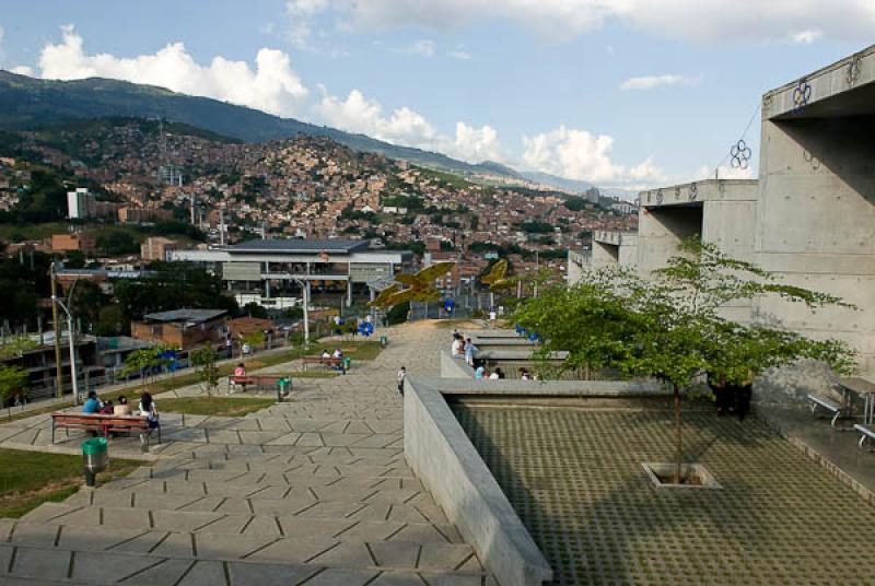 Parque Biblioteca San Javier, Medellin, Antioquia,...