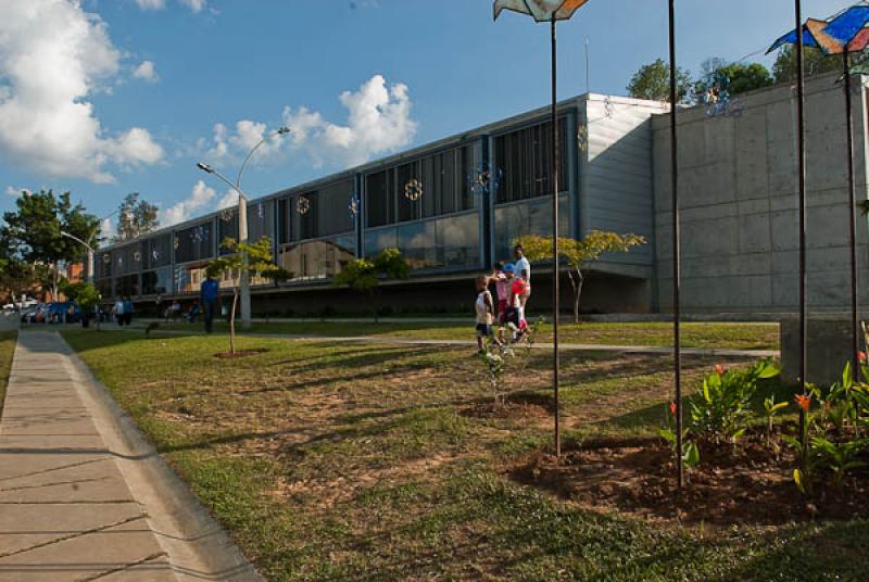 Parque Biblioteca San Javier, Medellin, Antioquia,...