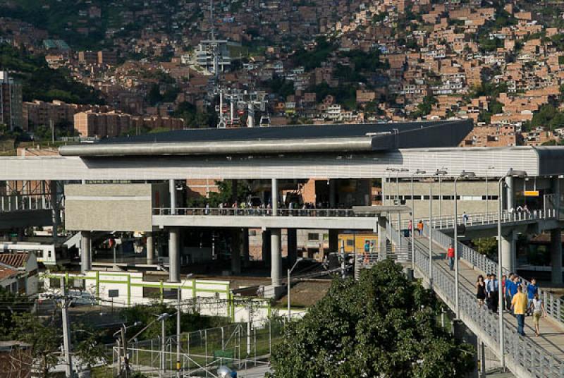 Estacion San Javier, Medellin, Antioquia, Colombia