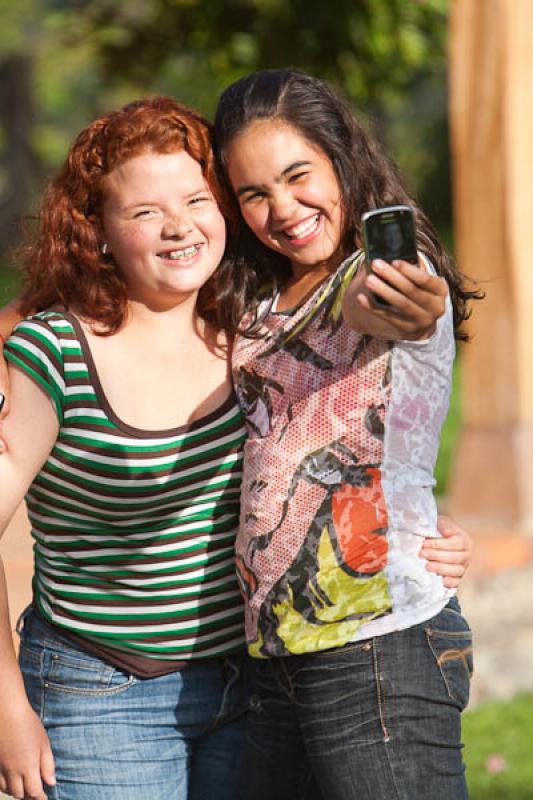 Amigas Posando