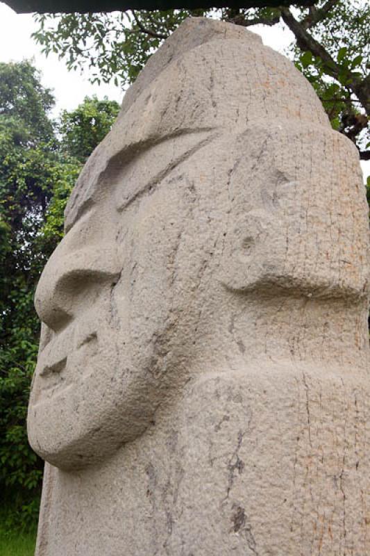 Estatua de San Agustin, Parque Arqueologico de San...