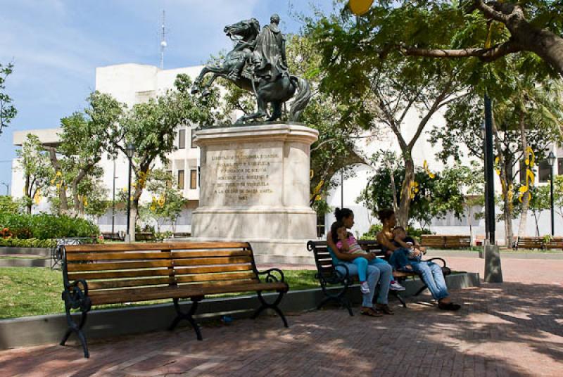 Monumento a Simon Bolivar, Santa Marta, Magdalena,...