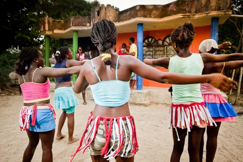 Baile Tradicional, San Basilio de Palenque, Mahate...