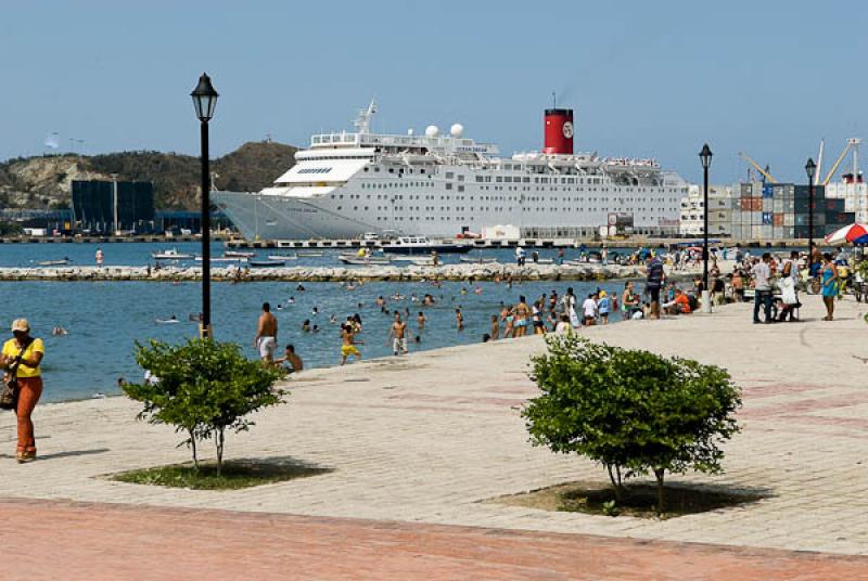 Puerto de Santa Marta, Santa Marta, Magdalena, Col...