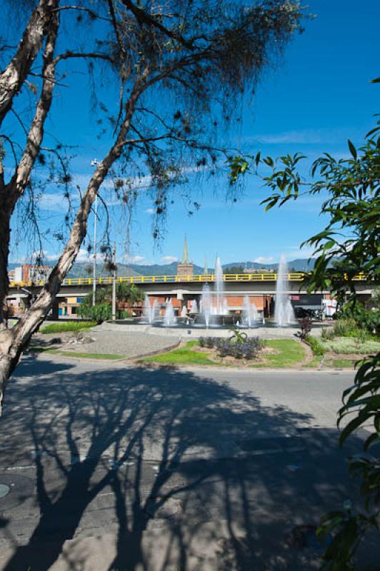 Glorieta de San Diego, Barrio San Diego, Medellin,...