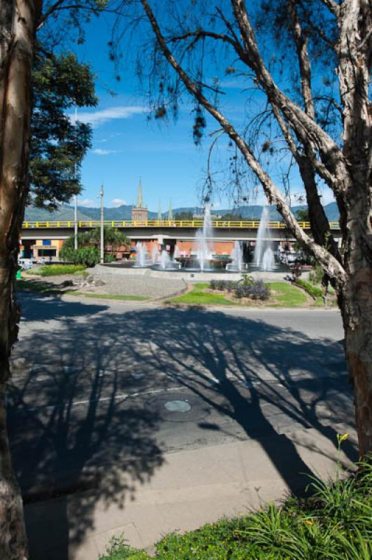 Glorieta de San Diego, Barrio San Diego, Medellin,...