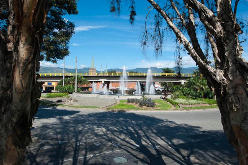 Glorieta de San Diego, Barrio San Diego, Medellin,...