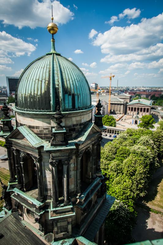 Cupula de la Catedral de Berlin, Alemania, Europa ...