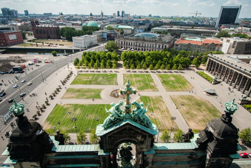 Parque de Lustgarten, Berlin, Alemania, Europa Cen...