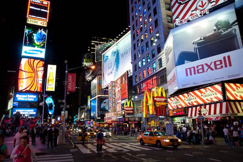 Times Square, Manhattan, Nueva York, Estados Unido...