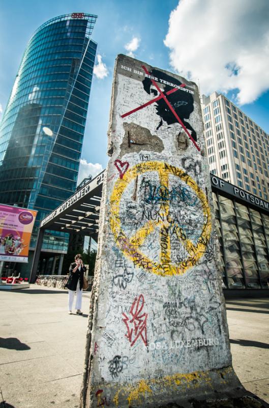 Tramo del Muro de Berlin, Alemania, Europa Central