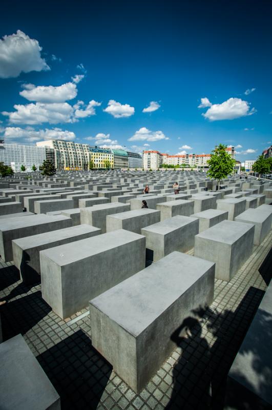 Monumento al Holocausto en Berlin, Alemania, Europ...