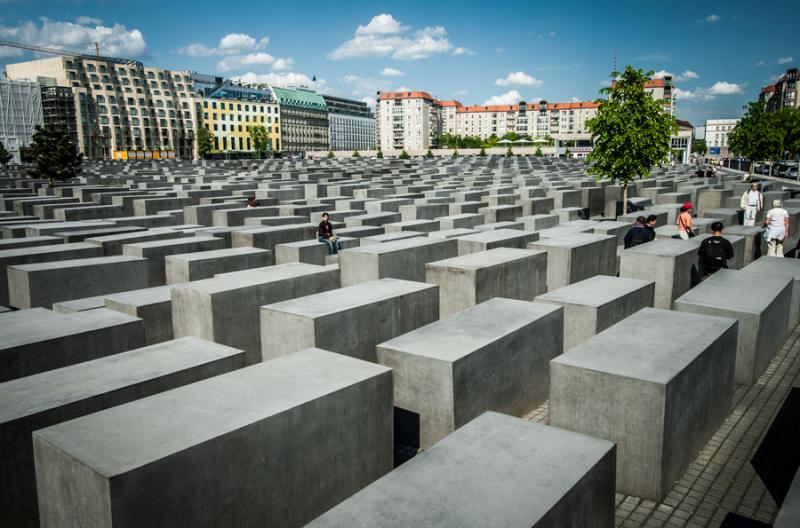 Monumento al Holocausto en Berlin, Alemania, Europ...