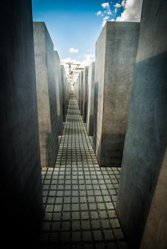 Monumento al Holocausto en Berlin, Alemania, Europ...