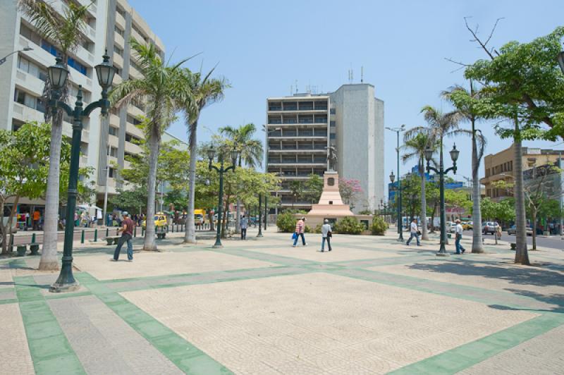 Paseo de Bolivar, Barranquilla, Atlantico, Colombi...