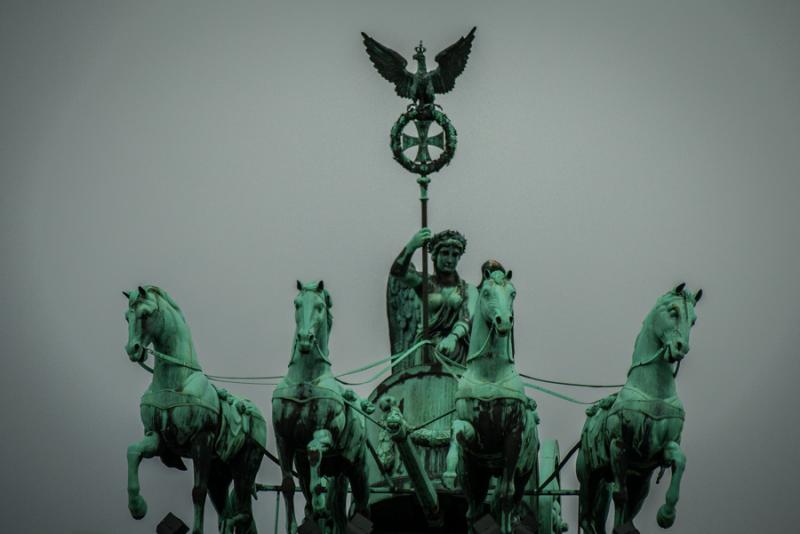 Puerta de Brandenburgo, Berlin, Alemania, Europa C...