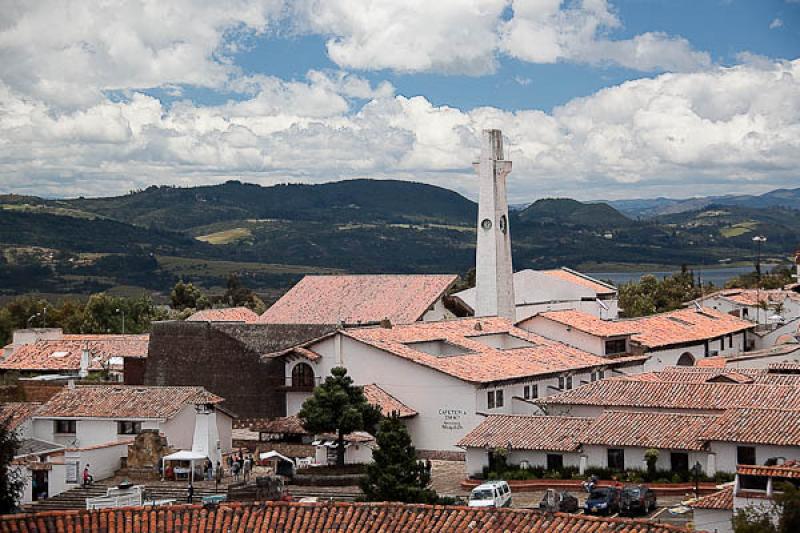 Panoramica de Guatavita, Cundinamarca, Colombia