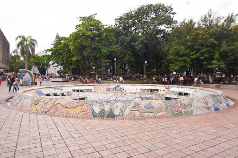 Parque Santander, Neiva, Huila, Colombia