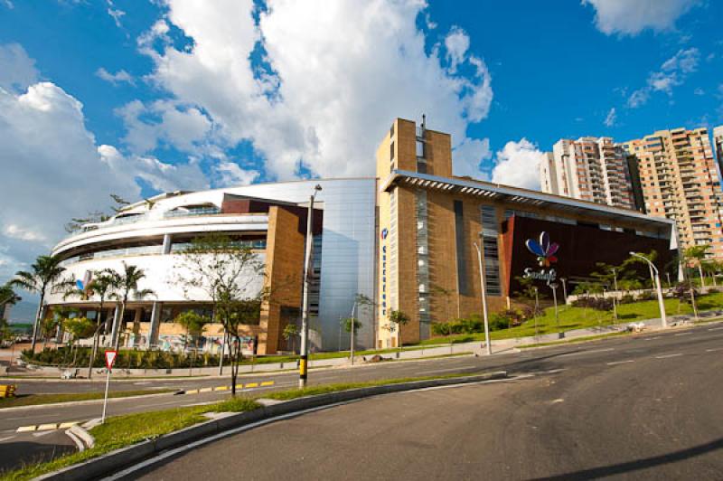 Centro Comercial Santafe, El Poblado, Medellin, An...