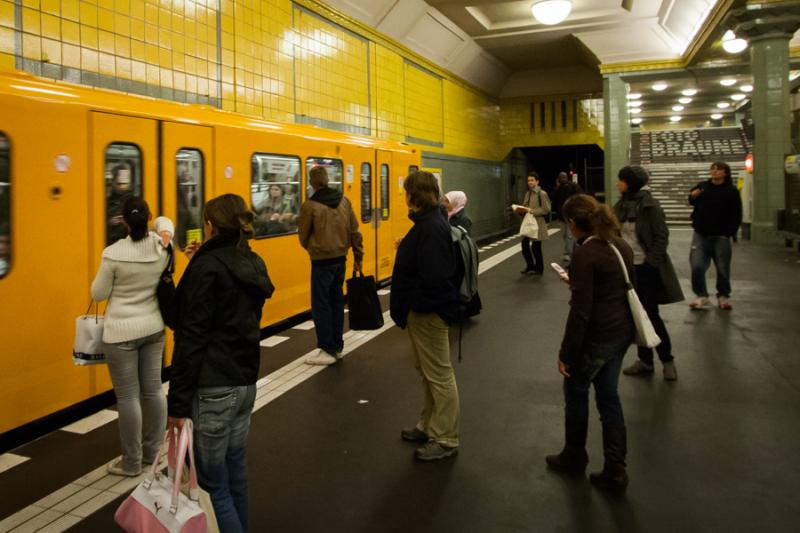 Metro de Berlin, Alemania, Europa Central