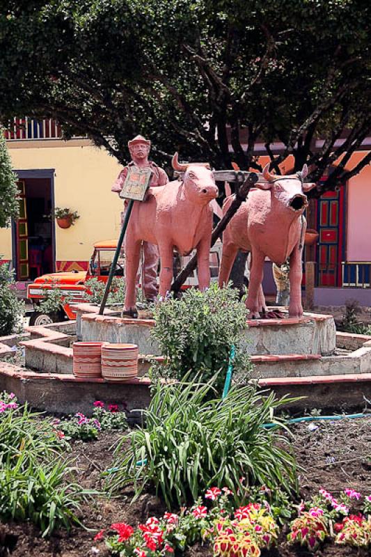 Monumento al Artesano, Raquira, Boyaca, Tunja, Col...