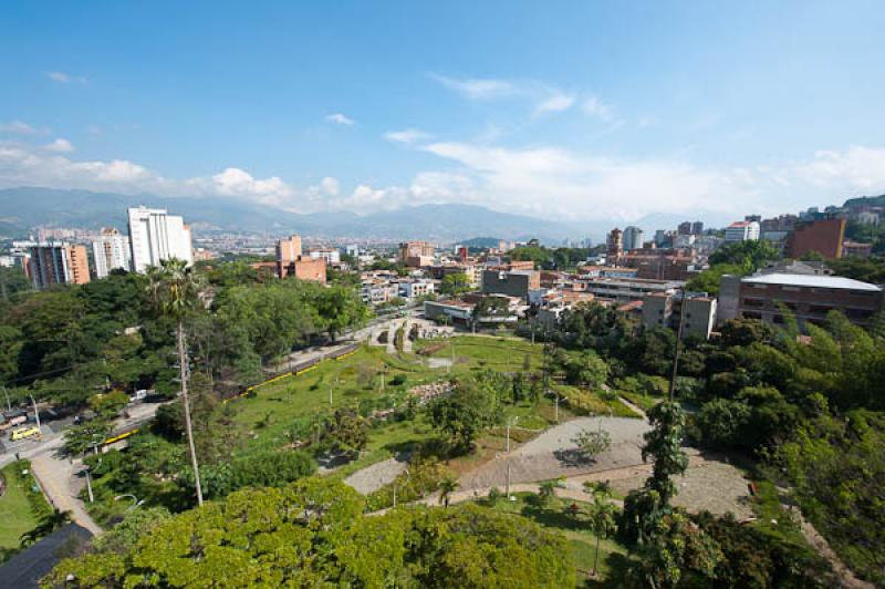 Panoramica El Poblado, Medellin, Antioquia, Colomb...
