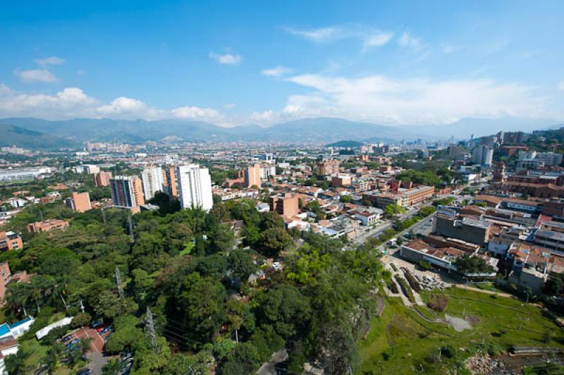 Panoramica El Poblado, Medellin, Antioquia, Colomb...