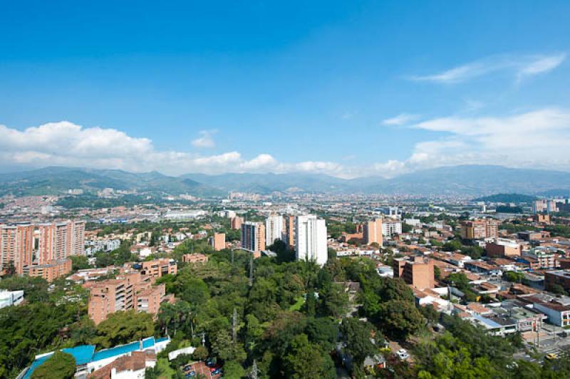 Panoramica El Poblado, Medellin, Antioquia, Colomb...