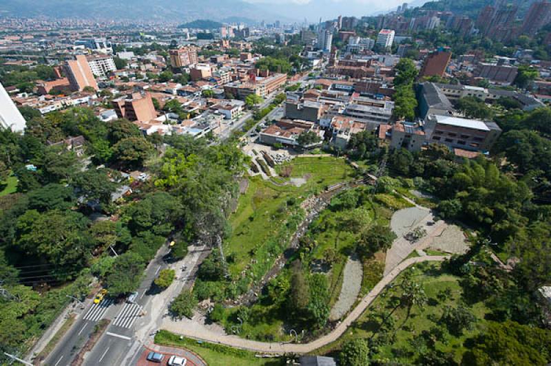 Panoramica El Poblado, Medellin, Antioquia, Colomb...